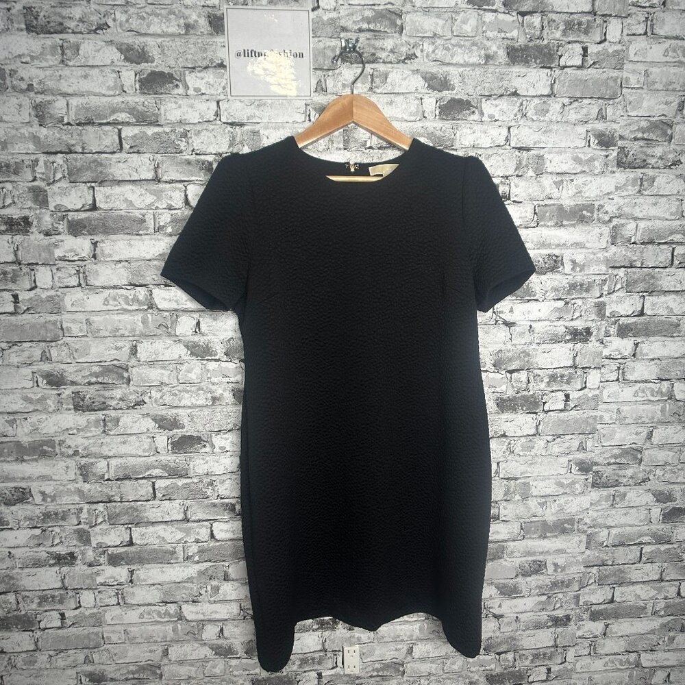 EUC Michael Michael Kors Black Textured Dress Size XL
